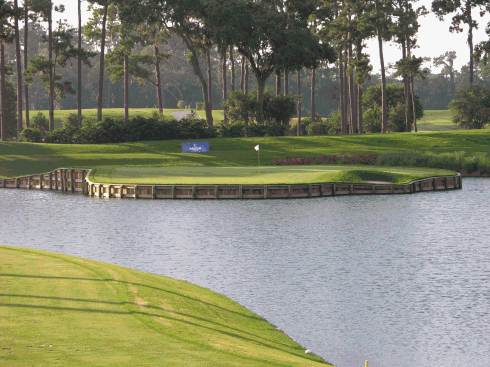 17th Island Hole at TPC Sawgrass